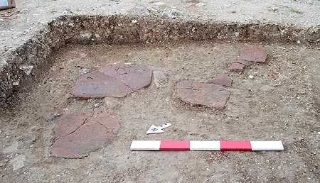 Tiles in the corridor
