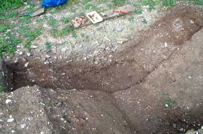 ditch - trench 9