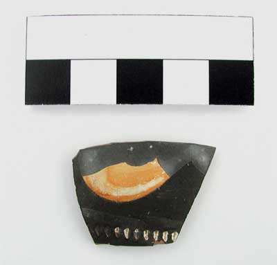 Decorated pottery sherd