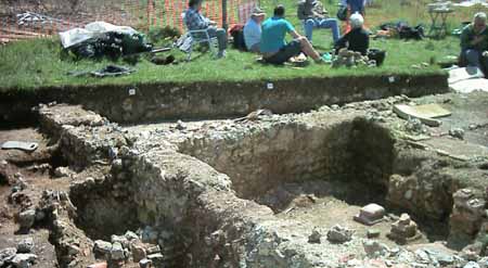 excavating the hypocaust
