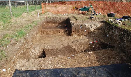 View north of Trench 11