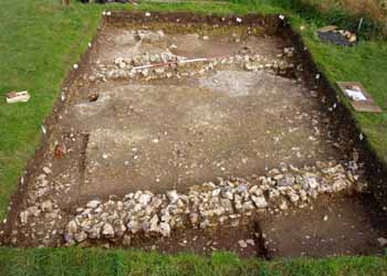 trench 8 - corridor on south side